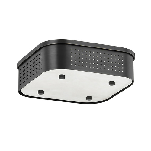 Hudson Valley Lighting Hudson Valley Lighting Madison Square Distressed Bronze LED Flushmount Light 4114-DB