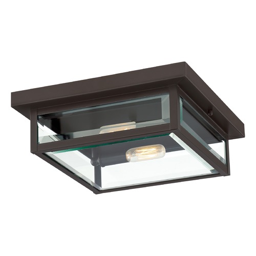 Quoizel Lighting Westover Western Bronze Flush Mount by Quoizel Lighting WVR1612WT