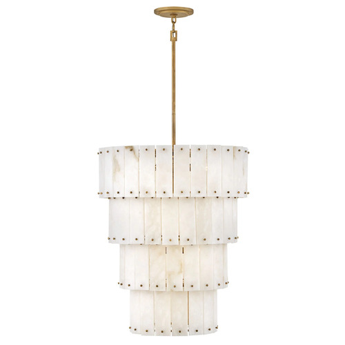 Fredrick Ramond Simone Multi-Tier Chandelier in Burnished Gold by Fredrick Ramond FR47758BNG