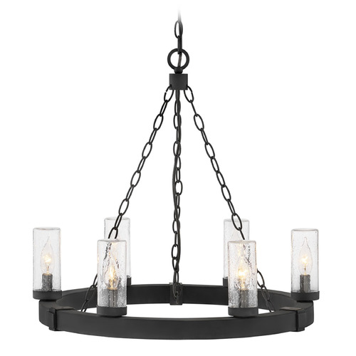Hinkley Hinkley Sawyer Black LED Outdoor Chandelier 29206BK-LV