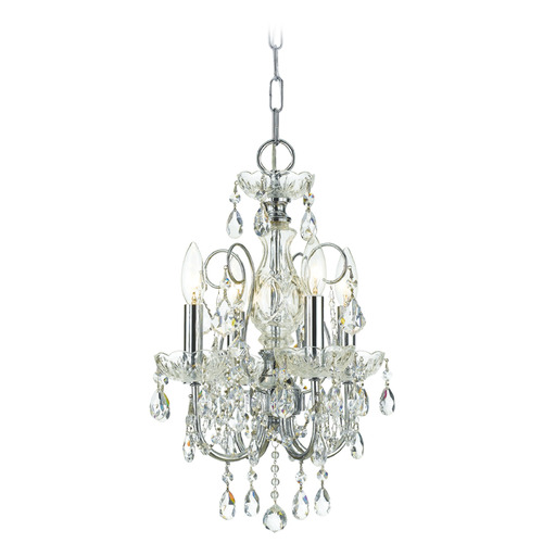 Crystorama Lighting Crystorama Lighting Imperial Polished Chrome Crystal Chandelier 3224-CH-CL-I