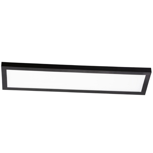 AFX Lighting Afx Lighting Delgado Black LED Flushmount Light DLGL2406LAJD3BK