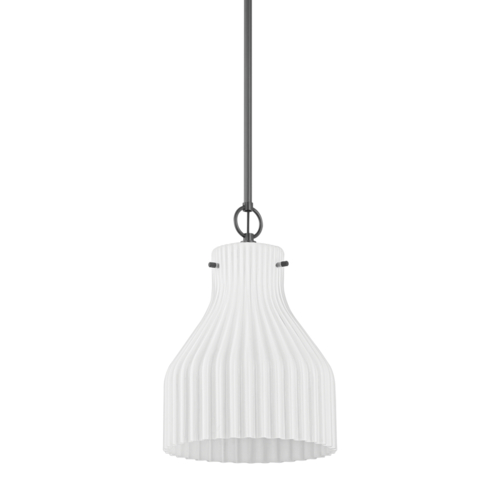 Mitzi by Hudson Valley Corinthia 10-Inch Pendant in Old Bronze by Mitzi by Hudson Valley H881701S-OB