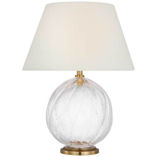 Visual Comfort Signature Collection Visual Comfort Signature Collection Julie Neill Talia Clear Glass LED Accent Lamp JN3109CG-L