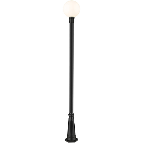 Z-Lite Laurent Black Post Light by Z-Lite 597PHB-519P-BK