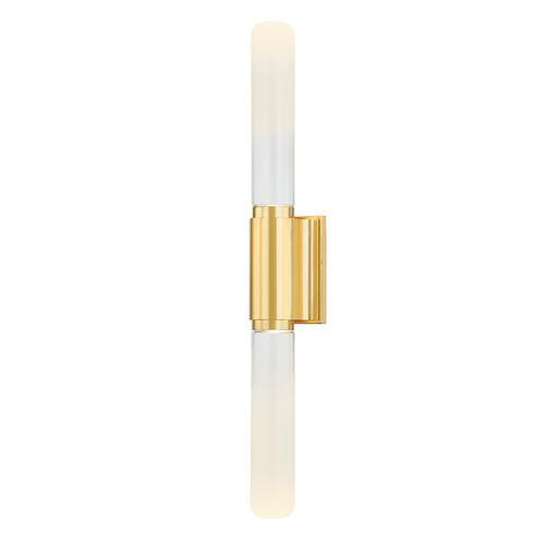 Hudson Valley Lighting Hudson Valley Lighting Colrain Aged Brass LED Sconce 4842-AGB