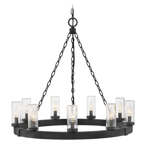Hinkley Hinkley Sawyer Black LED Outdoor Chandelier 29208BK-LV