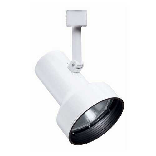 Juno Lighting Group Trac-Lites Step Cylinder Trac Head with Baffle by Juno Lighting Group R512 BLB WH