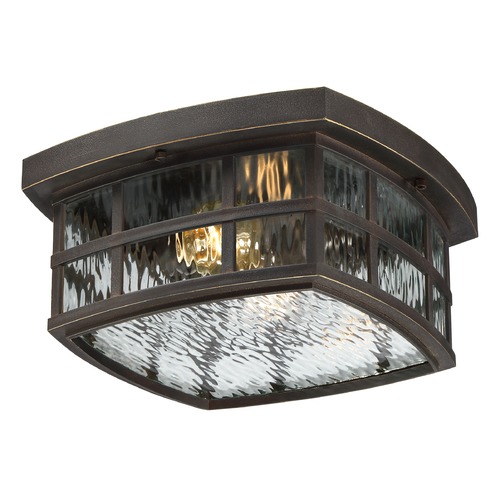 Quoizel Lighting Stonington Palladian Bronze Flush Mount by Quoizel Lighting SNN1612PN