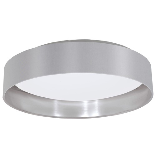 Eglo Lighting Maserlo Grey & Silver LED Flush Mount by Eglo Lighting 31623A