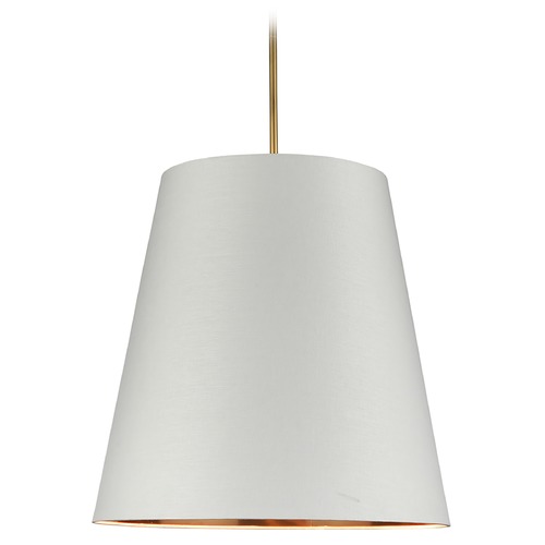 Alora Lighting Calor 25-Inch Vintage Brass Pendant by Alora Lighting PD311025VBWG