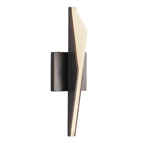 Kuzco Lighting Kuzco Lighting Tachi Urban Bronze LED Sconce WS64215-UB