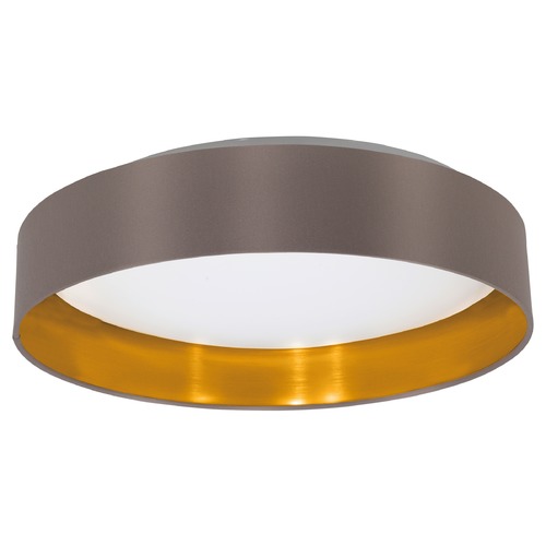Eglo Lighting Maserlo Satin Nickel LED Flush Mount by Eglo Lighting 31625A