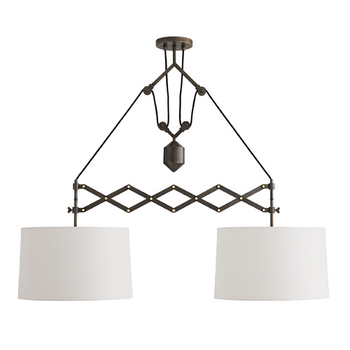Arteriors Home Lighting Pantograph Pendant in Aged Bronze by Arteriors Home DB49008