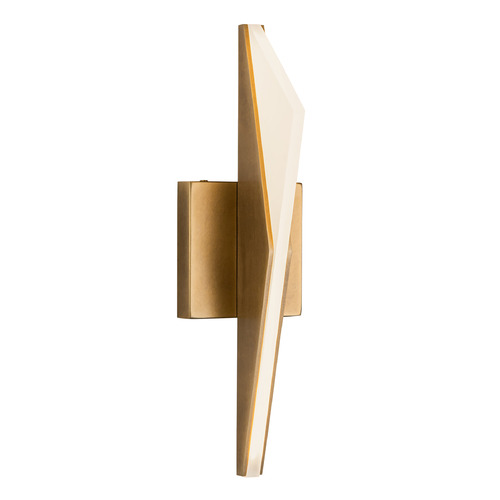 Kuzco Lighting Kuzco Lighting Tachi Vintage Brass LED Sconce WS64215-VB