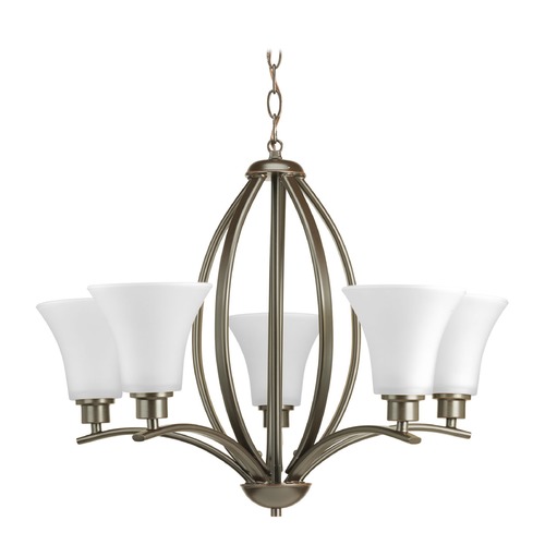 Progress Lighting Joy Antique Bronze Chandelier by Progress Lighting P4490-20W