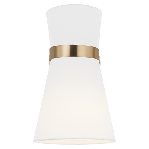 Visual Comfort Studio Collection Visual Comfort Studio Collection Clark Satin Brass LED Plug and Cord Wall Lamp 4190501EN3-848