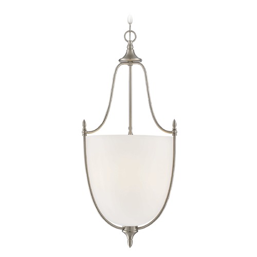 Savoy House Herndon Satin Nickel Pendant by Savoy House 7-1003-3-SN