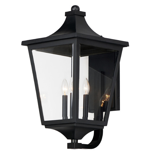 Maxim Lighting Maxim Lighting Sutton Place Vx Black Outdoor Wall Light 40237CLBK