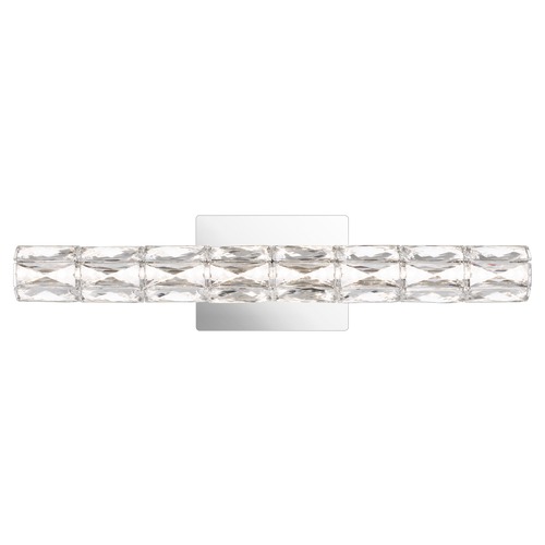 Quoizel Lighting Luster Polished Chrome LED Bathroom Light by Quoizel Lighting PCLU8524C