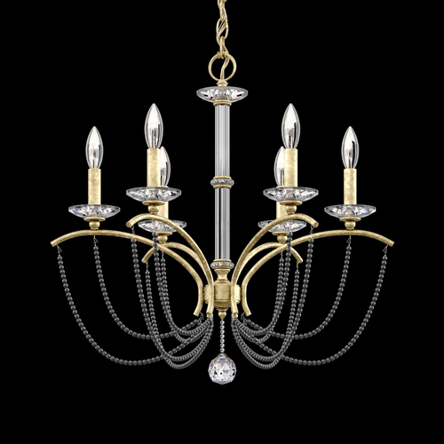 Schonbek Lighting Priscilla Heirloom Silver Chandelier by Schonbek Lighting BC7106N-44PDK