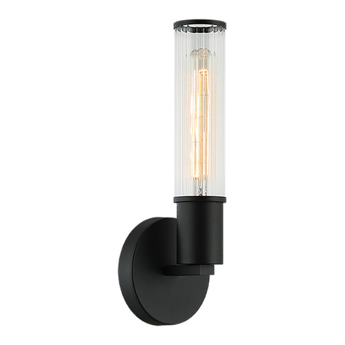 Matteo Lighting Klarice Matte Black Sconce by Matteo Lighting S02811MB