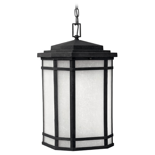 Hinkley Cherry Creek LED Outdoor Hanging Light in Vintage Black by Hinkley Lighting 1272VK-LED