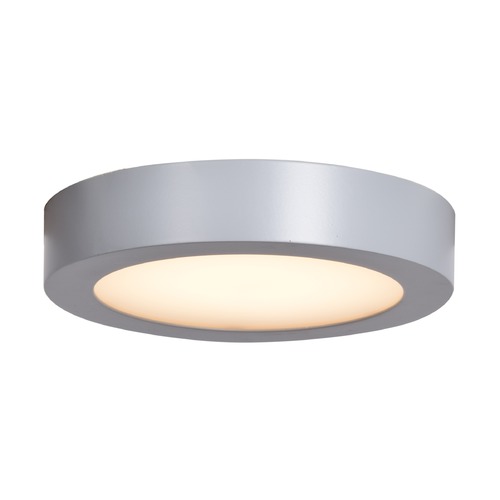 Access Lighting Ulko Exterior Silver LED Flush Mount by Access Lighting 20070LEDD-SILV/ACR
