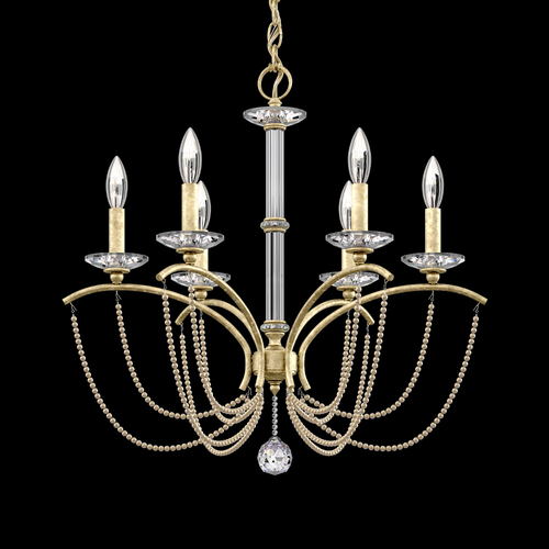 Schonbek Lighting Priscilla Heirloom Silver Chandelier by Schonbek Lighting BC7106N-44PBZ