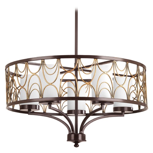 Progress Lighting Cirrine Antique Bronze Pendant by Progress Lighting P4700-20