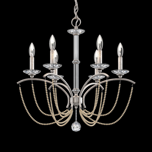Schonbek Lighting Priscilla Antique Silver Chandelier by Schonbek Lighting BC7106N-48PBZ