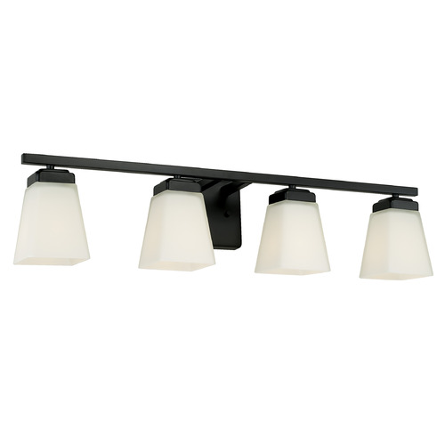 HomePlace by Capital Lighting Baxley 30.50-Inch Bathroom Light in Matte Black by Capital Lighting 114441MB-334