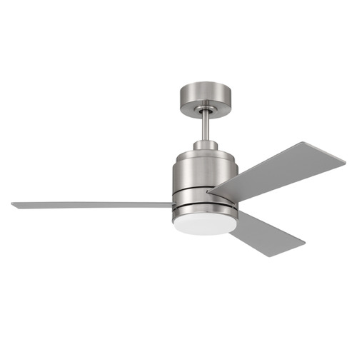 Craftmade Lighting Craftmade Lighting Mccoy Brushed Polished Nickel LED Ceiling Fan with Light MCY42BNK3