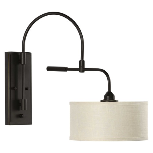 Progress Lighting Kempsey Antique Bronze Swing Arm Lamp by Progress Lighting P710045-020