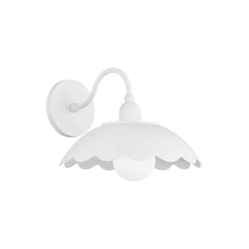 Mitzi by Hudson Valley Yael 10.5-Inch Wall Sconce in Textured White by Mitzi by Hudson Valley H888101-TWH