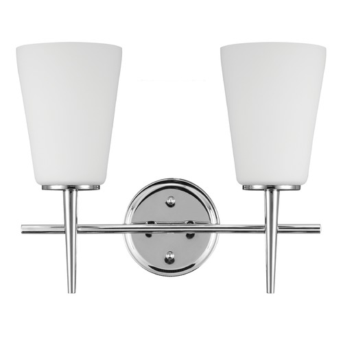 Generation Lighting Driscoll 15.50-Inch Vanity Light in Chrome by Generation Lighting 4440402-05