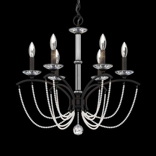 Schonbek Lighting Priscilla Black Chandelier by Schonbek Lighting BC7106N-51PWT