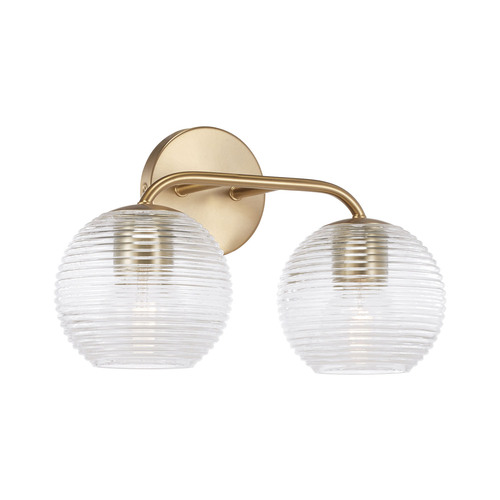 Capital Lighting Dolan 15.50-Inch Bath Light in Brass by HomePlace by Capital Lighting 149921MA-544