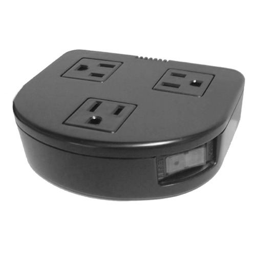Design Classics Lighting Power Pad Black Charging Station DCL 9801-BK