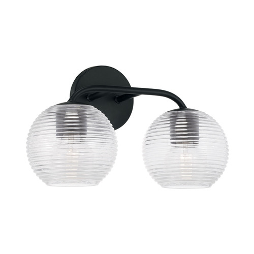 Capital Lighting Dolan 15.50-Inch Bath Light in Black by HomePlace by Capital Lighting 149921MB-544