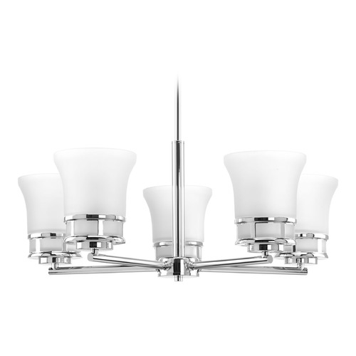 Progress Lighting Cascadia Chandelier in Chrome by Progress Lighting P4613-15