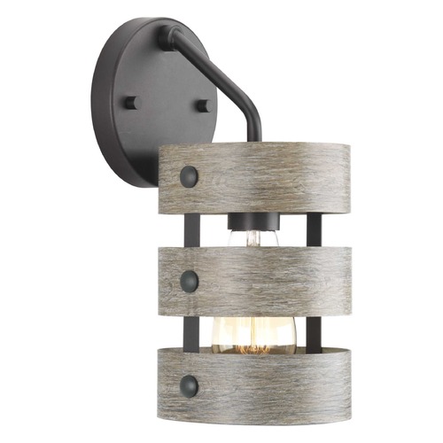 Progress Lighting Gulliver Graphite Sconce by Progress Lighting P710031-143