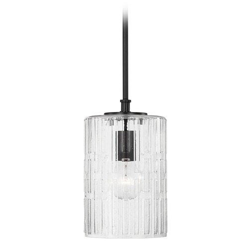 Capital Lighting Emerson 7-Inch Mini Pendant in Matte Black by HomePlace by Capital Lighting 341311MB