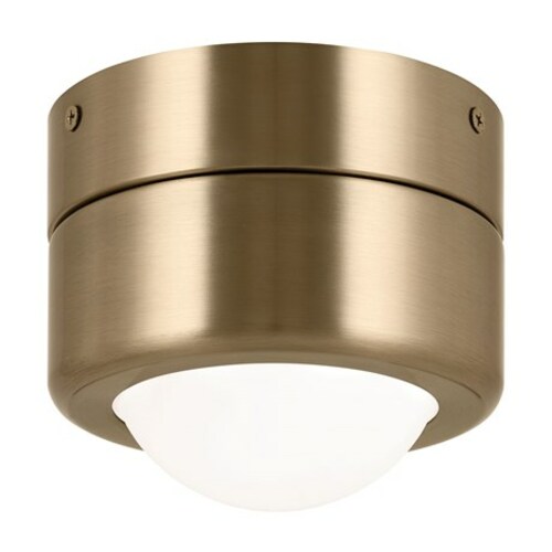 Kichler Lighting Tibbi Champagne Bronze LED Flush Mount Light by Kichler Lighting 52600CPZ