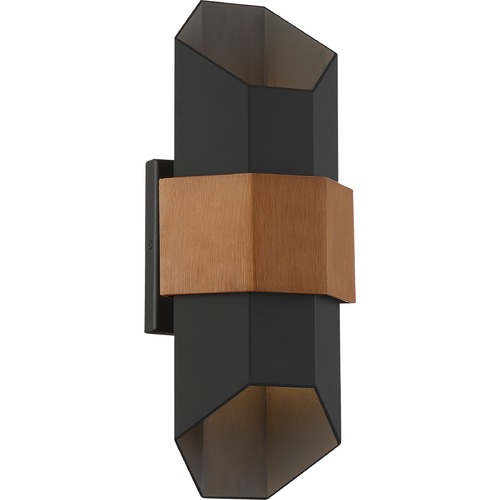 Quoizel Lighting Chasm Matte Black LED Outdoor Wall Light by Quoizel Lighting CHS8307MBK