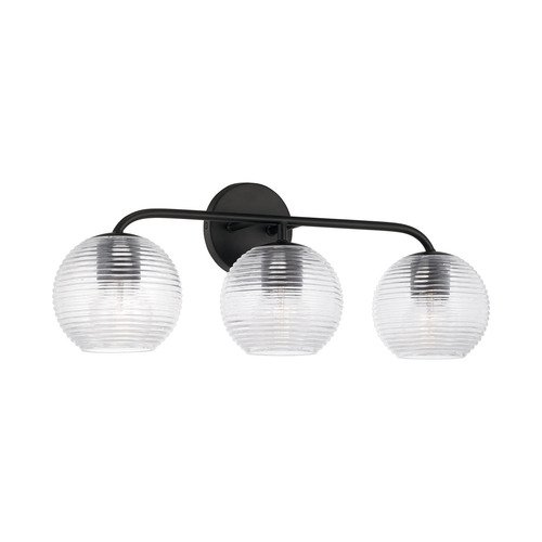 Capital Lighting Dolan 24.50-Inch Bath Light in Black by HomePlace by Capital Lighting 149931MB-544