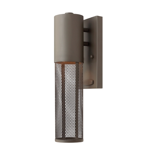 Hinkley Modern Outdoor Wall Light in Buckeye Bronze by Hinkley Lighting 2306KZ