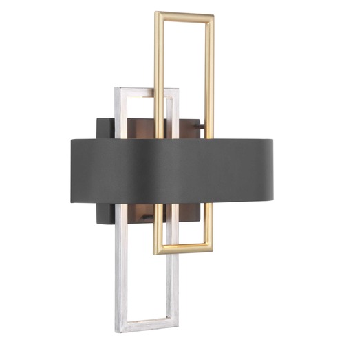 Progress Lighting Adagio Black Sconce by Progress Lighting P710057-031