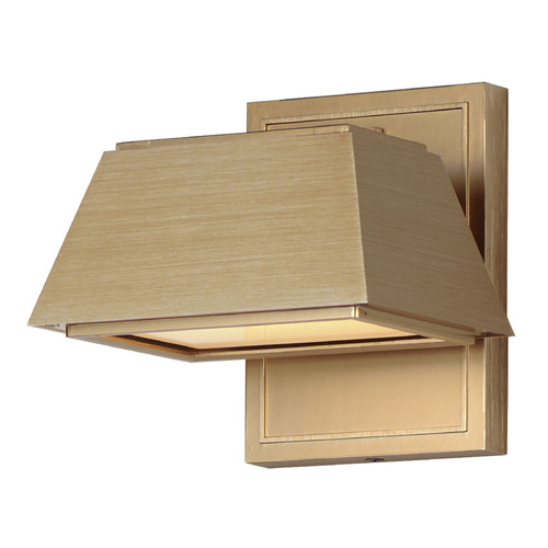 Maxim Lighting Maxim Lighting Mansard Antique Brass LED Outdoor Wall Light 52129AB