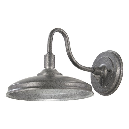 Minka Lavery Harbison LED Textured Silver with Oxide Flecks LED Barn Light by Minka Lavery 71252-78-L